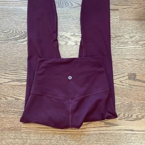 Lululemon high rise align size 4